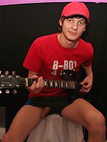 Hot EMO Gay Teen Boy Guitarist